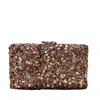 Simitri Women's Brown / Gold / Neutrals Eternal Kitsch Clutch In Multi