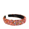 Simitri Candy Headband In Orange
