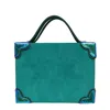 Simitri Women's Green Ariel Briefcase Bag In Green