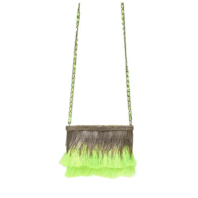 Simitri Women's Green / Gold Mojito Mini Bag