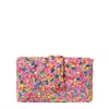 Simitri Women's Green / Pink Funfetti Kitsch Clutch In Multi