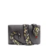 Simitri Women's Grey / Gold / Black Gray Kaa Clutch In Multi