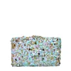 Simitri Women's Kitsch Clutch In Seafoam In Green