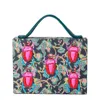 Simitri Women's Lodi Garden Beetle Briefcase Bag In Multi