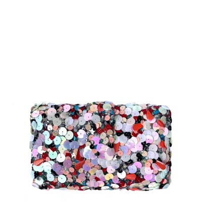 Simitri Women's Pink / Blue / White Cloud In Multi