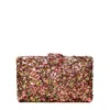 Simitri Women's Pink / Gold / Brown Blush Kitsch Clutch