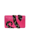 Simitri Women's Pink Kaa Clutch In Pink