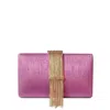 Simitri Women's Pink Old Rose Fringe In Pink