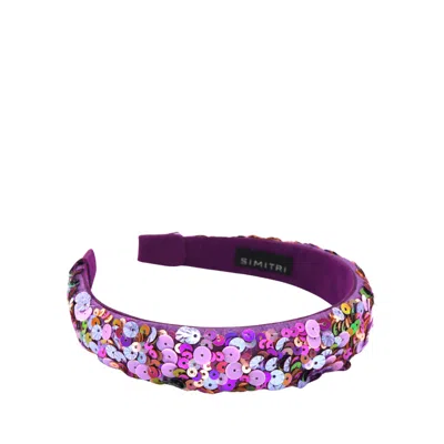 Simitri Women's Pink / Purple Vi Vi Kitsch Headband