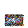 Simitri Women's Rainbow Disco Clutch In Multi