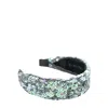 Simitri Women's Silver Sparks Headband In Silver