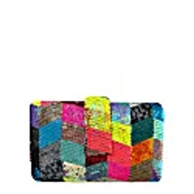 Simitri Zigzag Clutch
