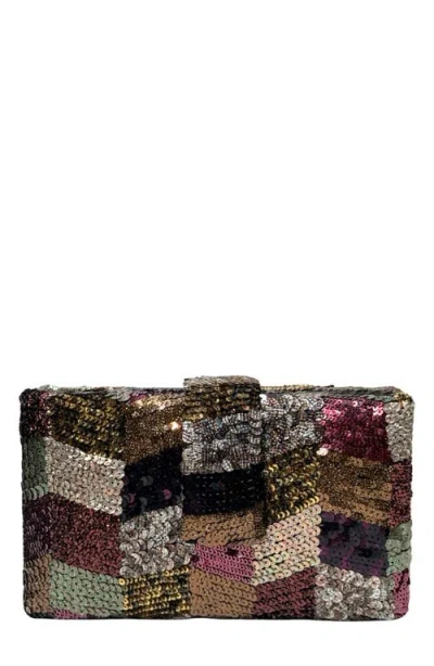 Simitri Zigzag Clutch In Multi