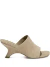 Simkhai 75mm Shadow Suede Open-toe Sandals In Multi
