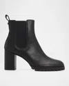Simkhai 95mm Kayla Leather Ankle Boots In Pattern