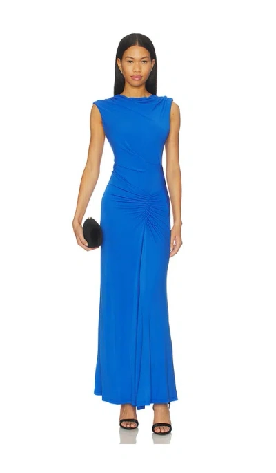 Simkhai Acacia Midi Dress In Blue