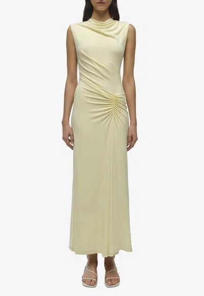 Simkhai Acacia Midi Dress In Yellow