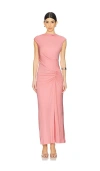 Simkhai Acacia Midi Dress In Rose