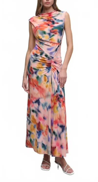 Simkhai Acacia Sleeveless Maxi Dress In Daisy Multi