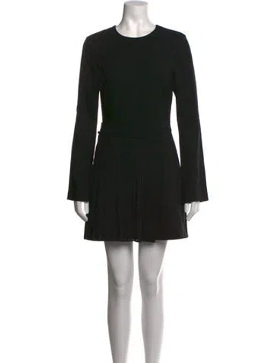 Pre-owned Simkhai Acetate Mini Dress In Black