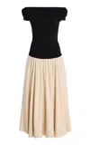 Simkhai Adaline Knit Linen Midi Dress In Multi