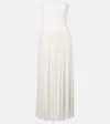 Simkhai Adalys Gathered Corset Dress In White