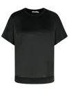 Simkhai Addy Black Acetate Blend T-shirt In Black