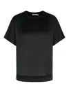 Simkhai Addy Black Acetate Blend T-shirt In Multi