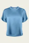 Simkhai Addy Knit Back T-shirt In Celestial
