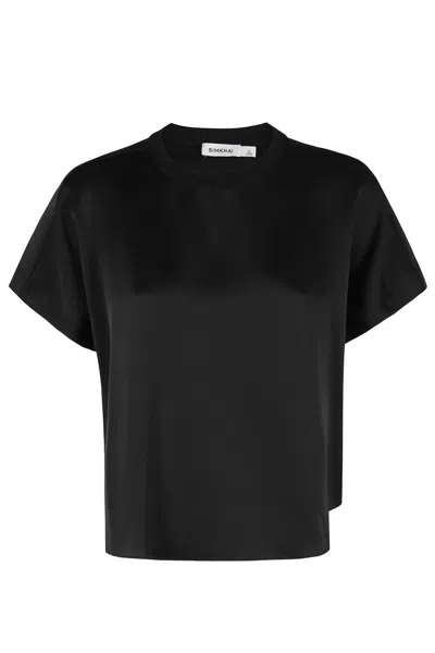 Simkhai Addy Ss Knit Back In Black