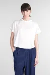 Simkhai Addy Knit Back T-shirt In White In White