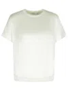 Simkhai Addy Knit Back T-shirt In White In White