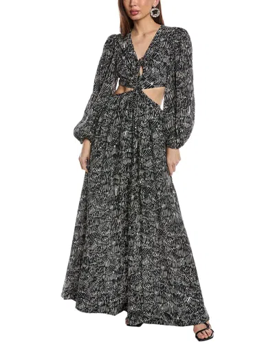 Simkhai Adelaide Maxi Dress In Black