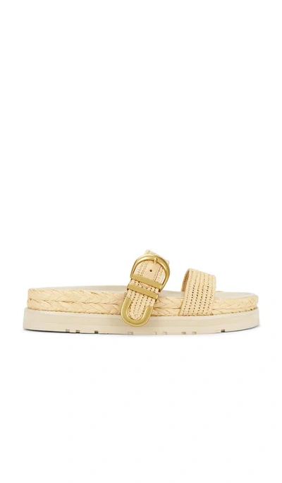 Simkhai Aida Buckle Sandal In Neutrals
