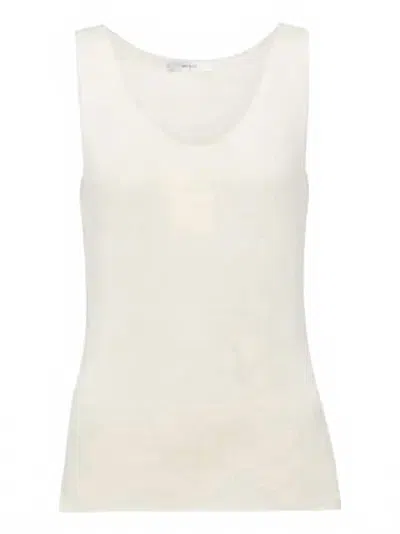 Simkhai Aidana Boucle Tank In Ivory In White