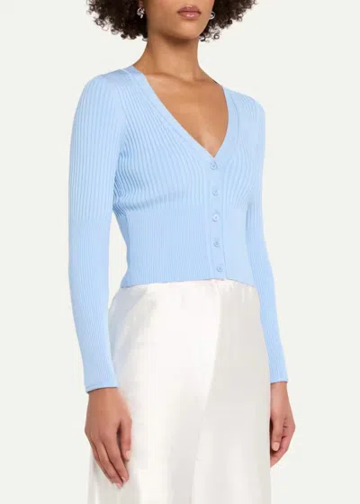 Simkhai Ailany Cardigan In Tidepool In Green