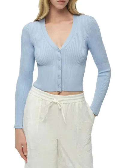Simkhai Ailany Cardigan In Tidepool In Multi