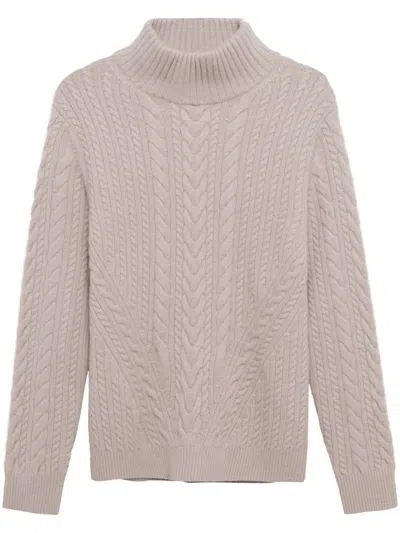 Simkhai Ajax Cable-knit Jumper In Neutrals
