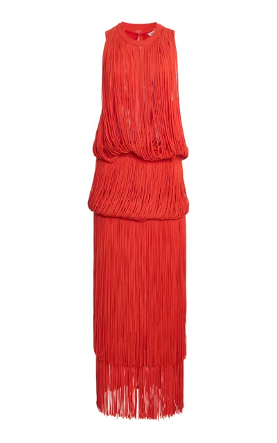 Simkhai Albemarle Gown In Orange