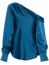 Simkhai Top Mit Asymmetrischer Schulter Alice In ブルー