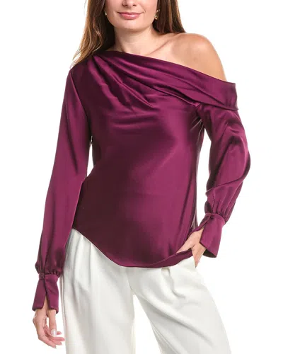 Simkhai Alice One-shoulder Top In Pink