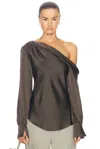 Simkhai Women's Alice Top In Chocolate In Chocolate