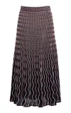 Simkhai Aliza Midi Skirt In Multi