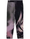 Simkhai Allister Abstract-print Trousers In Rosa