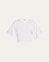 Simkhai Amara Kimono-sleeve Tee In White