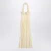 SIMKHAI SIMKHAI AMARANTHA DRESS IN BUTTER CREAM COLOUR
