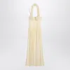 Simkhai Amarantha Dress In Butter Cream Colour In Yellow