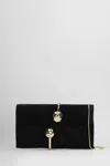 Simkhai Amaya Clutch In Black Leather In Black