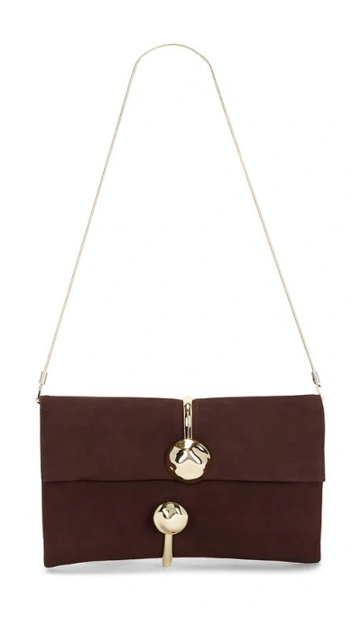 Simkhai Amaya Clutch In Marrone