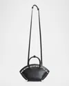Simkhai Amaya Small Studded Leather Tote Bag In Black